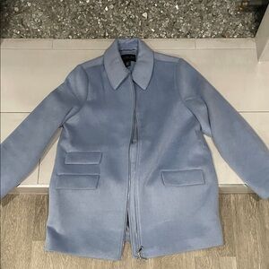 Rachel Zoe Light Blue Pea Coat
